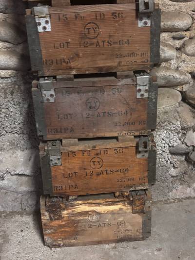Caisses militaire françaises d’origine, modèle 1956